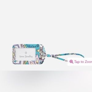 Vera Bradley Factory Style Luggage Tag - Peacock Garden